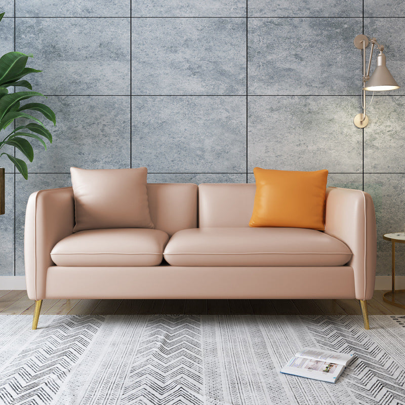 Contemporary Tuxedo Arm Sofa 30.31" Wide Standard Sofa for Living Room