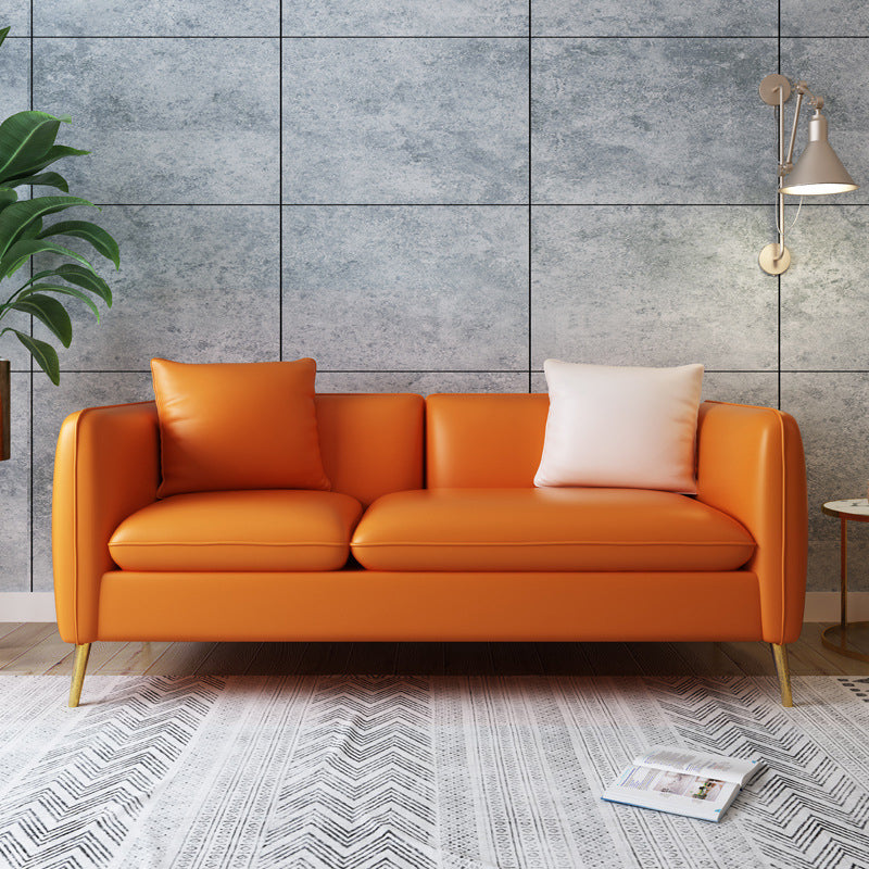 Contemporary Tuxedo Arm Sofa 30.31" Wide Standard Sofa for Living Room