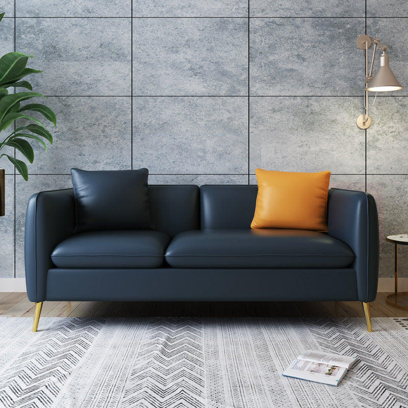 Contemporary Tuxedo Arm Sofa 30.31" Wide Standard Sofa for Living Room