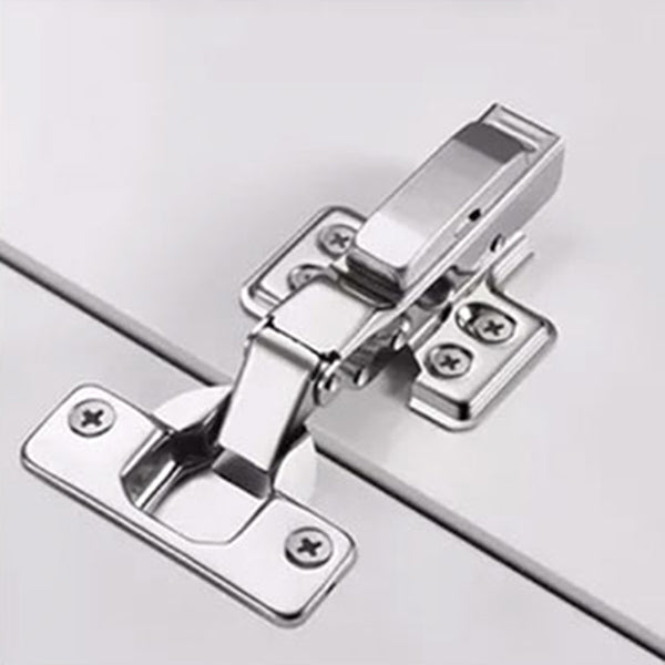 Contemporary White Storage Cabinet for Bedroom Manufactured Wood Hinged Door Cabinet