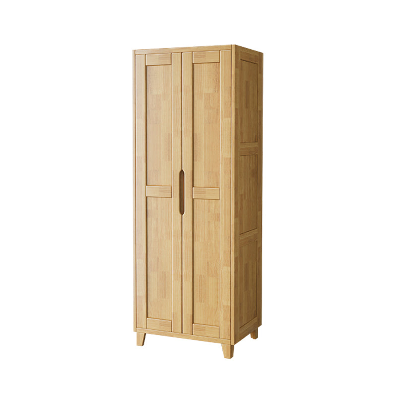 Light Wood Finish Wardrobe Armoire Traditional Wardrobe Cabinet