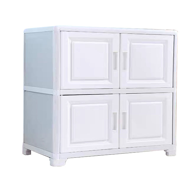Contemporary Style Bedroom Cabinet Plastic Non-Hanging Storage Cabinet