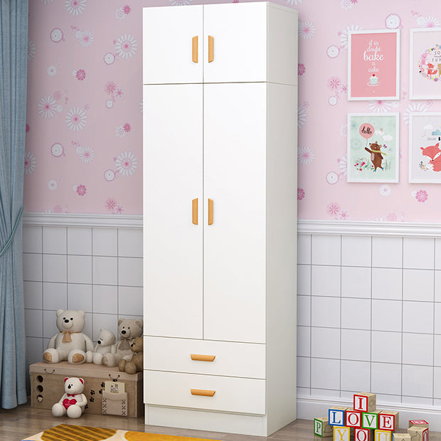 Contemporary Style Wardrobe Armoire Wood Wardrobe Closet for Bedroom