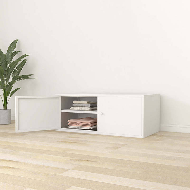 Contemporary Style Wardrobe Metal Wardrobe Closet with Shelves