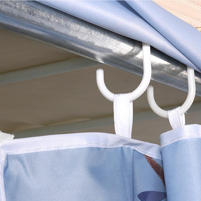 Modern Style Wardrobe Metal Bedroom Wardrobe Closet with Shelves