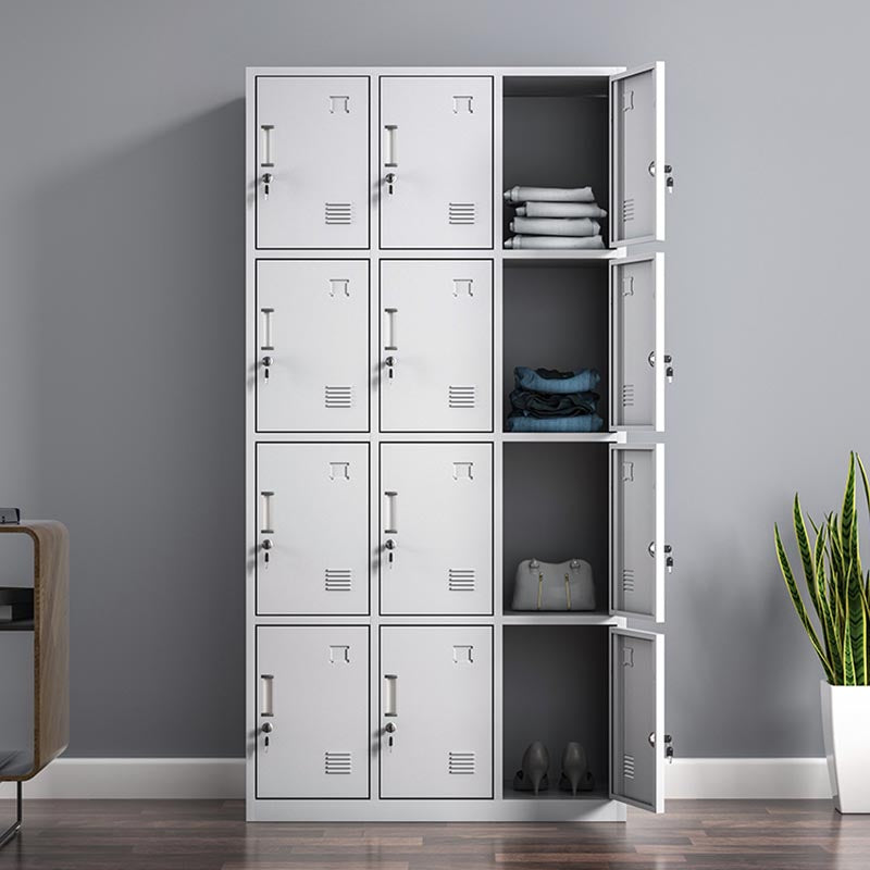 Hinged Modern Wardrobe Armoire Metal Wardrobe Cabinet for Home