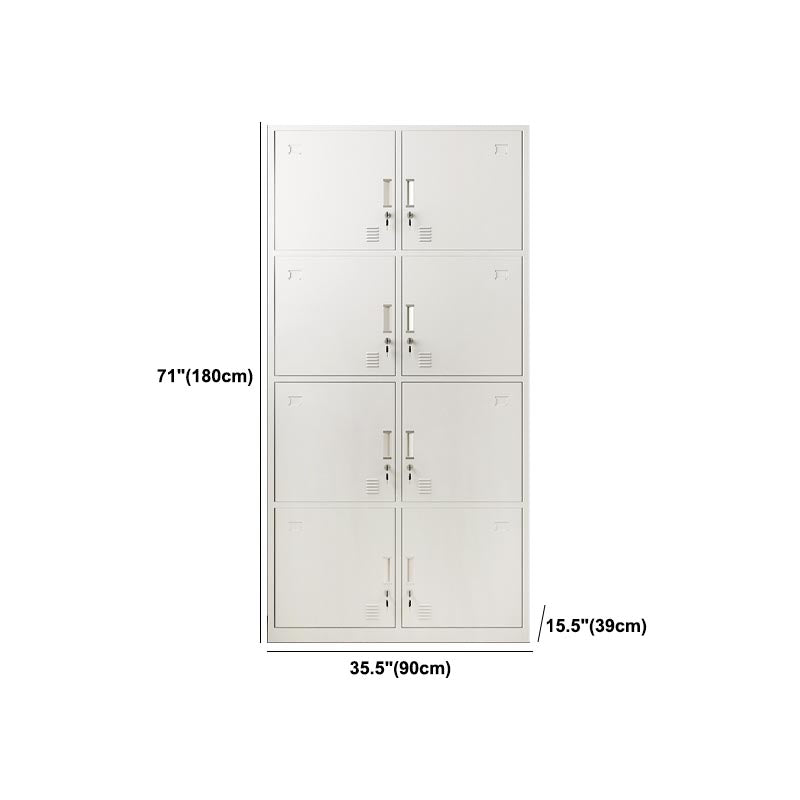 Hinged Modern Wardrobe Armoire Metal Wardrobe Cabinet for Home