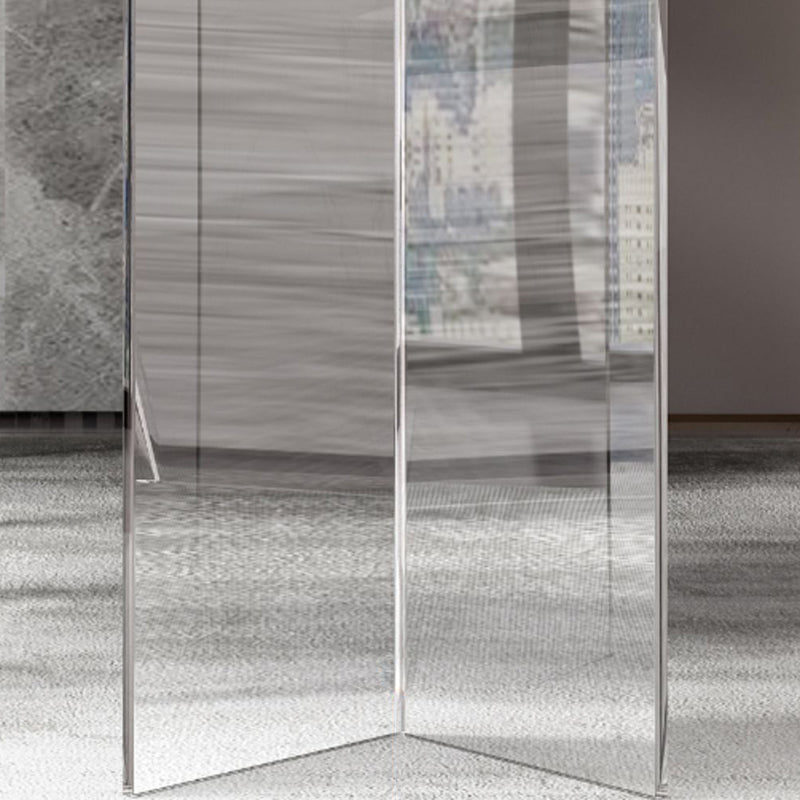 Modern Style Rectangle Dining Table Sintered Stone Table with Acrylic Base