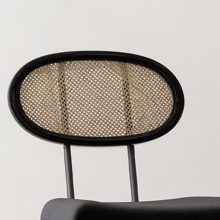 Fabric Side Chair Industrial Design Armless Open Back Side Chairs