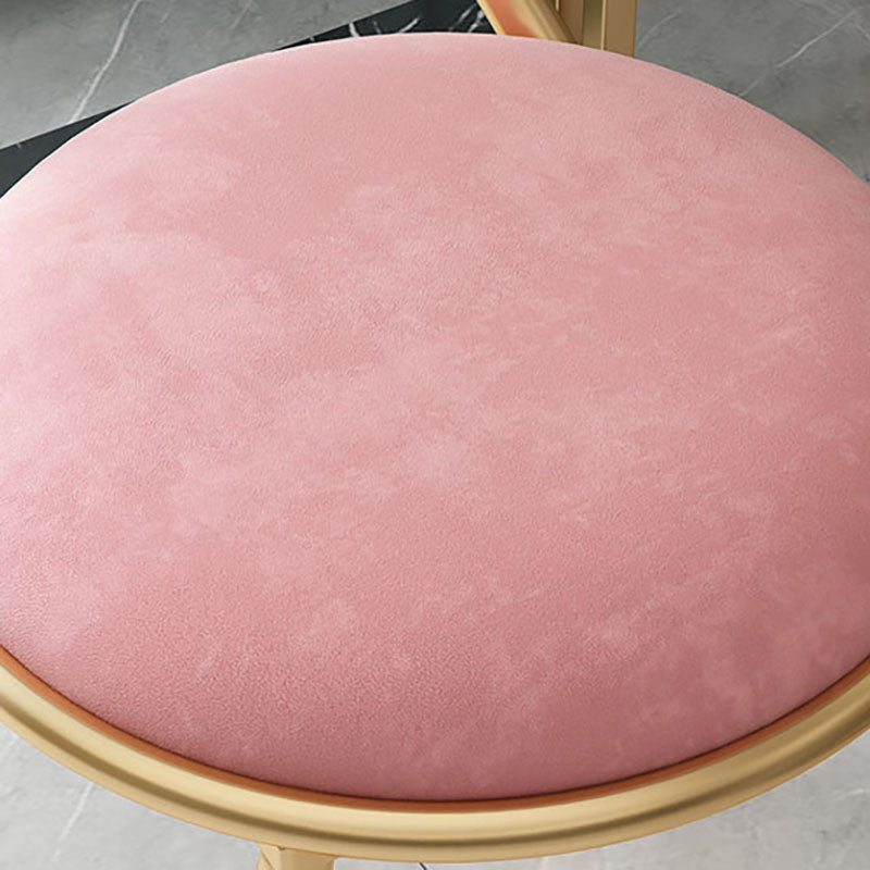 Nordic Style Open Back Chair for Home Upholstered Dining Chairs