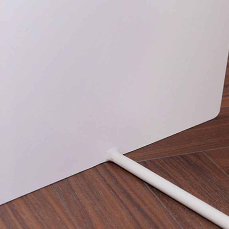 Round Metal Side Table with Abstract Base in Medieval Modern Style