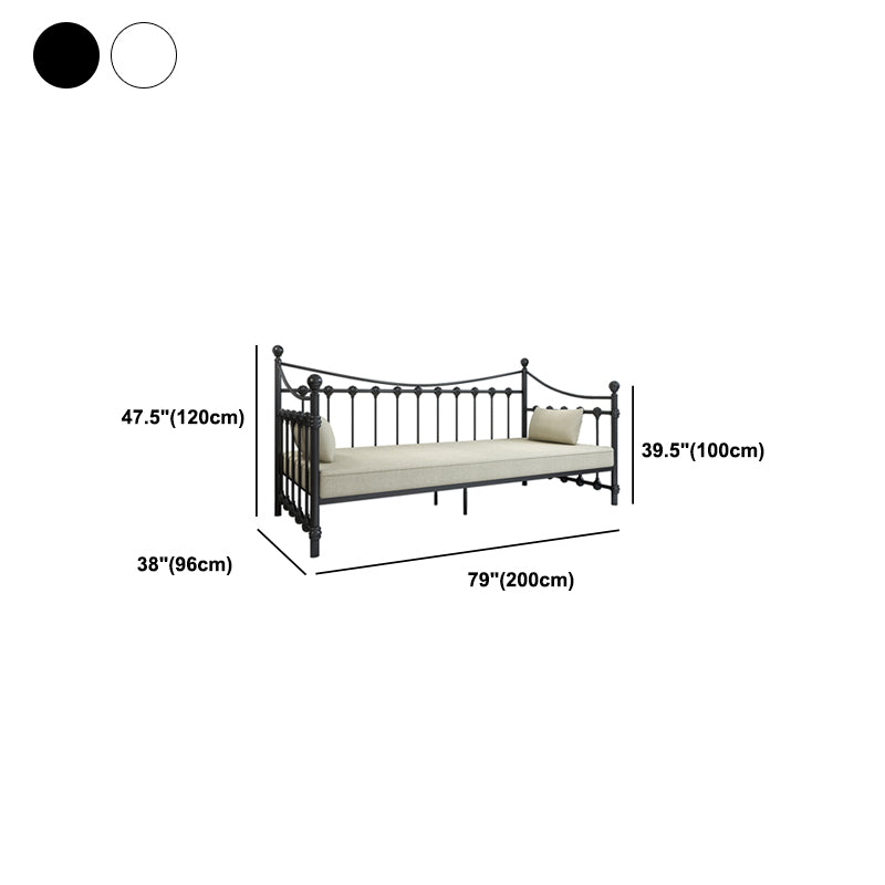 Contemporary Metal Wire-Grid Bed Frame 47.24" High Child's Bed