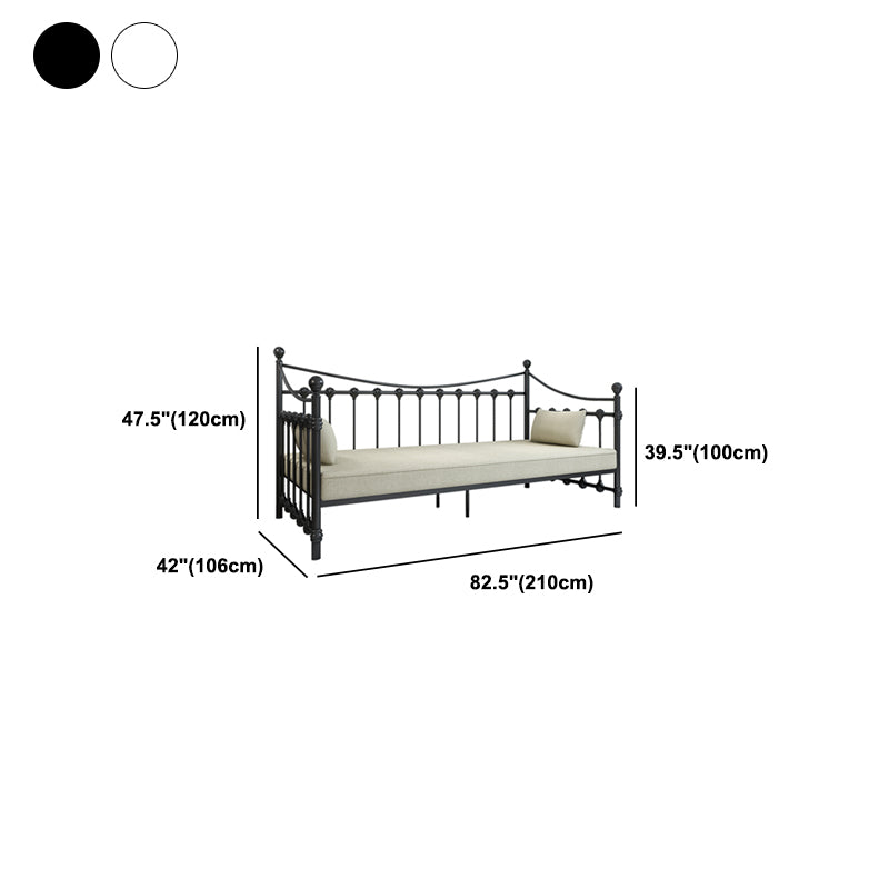 Contemporary Metal Wire-Grid Bed Frame 47.24" High Child's Bed