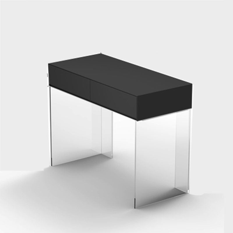 Contemporary Vanity 2 Storage Drawers 29.52" H Make-up Vanity Desk