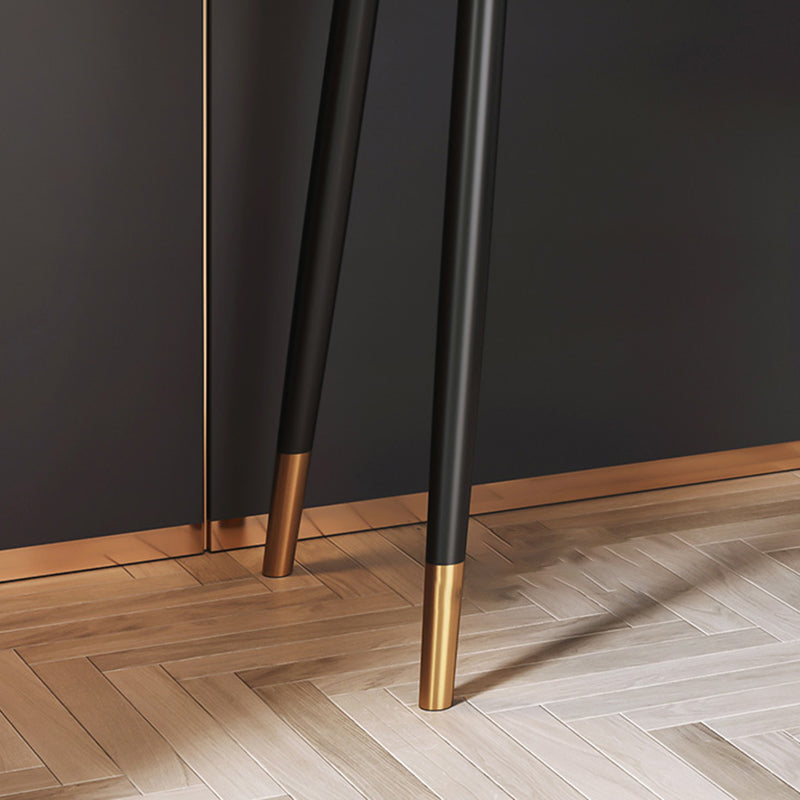 Grey Vanity Bedroom Stone Top Make-up Vanity with Storage Drawers