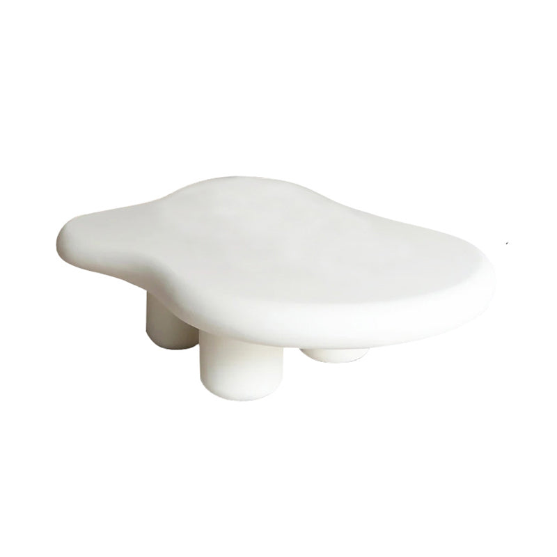Scandinavian Wooden Coffee Table Free form 3 Legs Coffee Table Set