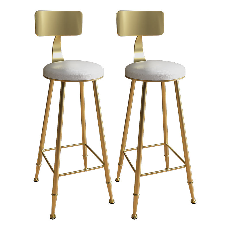 Luxury Sintered Stone Bar Table Set 1/3/5 Pieces White Indoor Footrest Bar Table Set