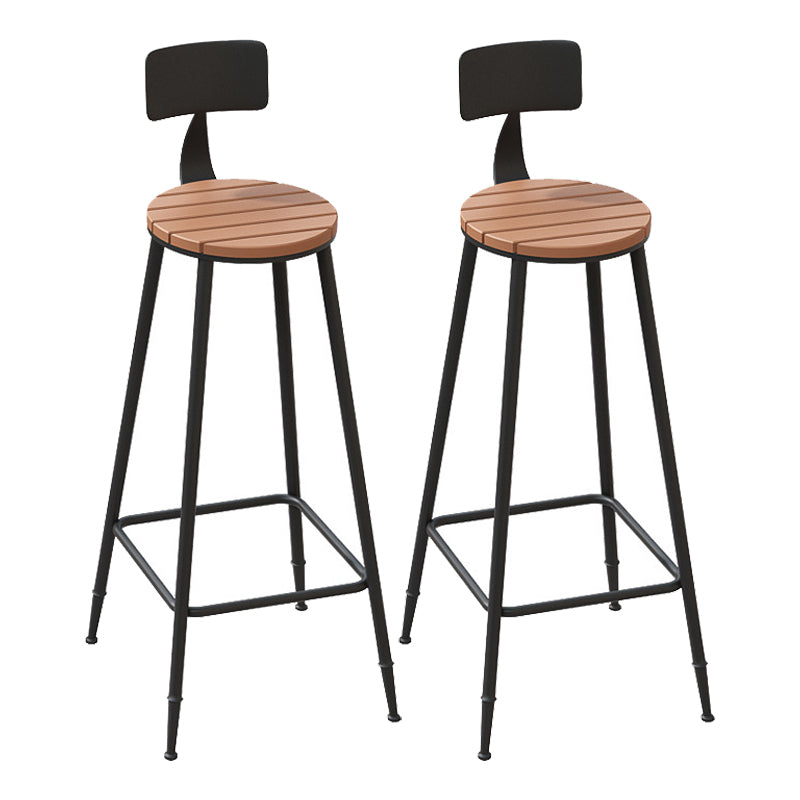 Industrial Counter Height Pub Set 1/2/5 Pcs Iron Stools Legs and Metal Base Bar Table