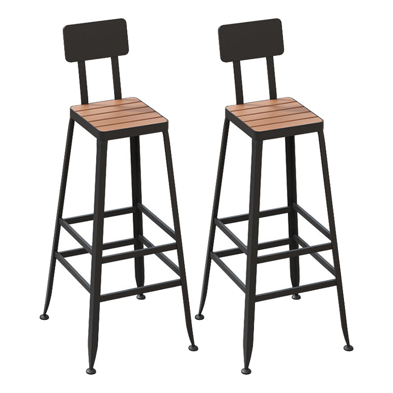 Industrial Counter Height Pub Set 1/2/5 Pcs Iron Stools Legs and Metal Base Bar Table