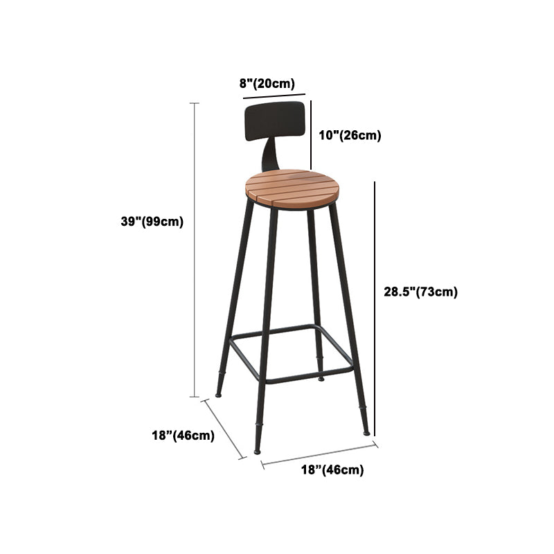 Industrial Counter Height Pub Set 1/2/5 Pcs Iron Stools Legs and Metal Base Bar Table