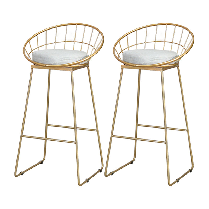 White Stone Top Table and Stool Set 1/2/5/7 Pieces Indoor Glam Counter Height Set