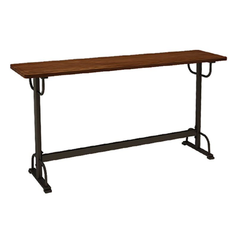 Glam 1/2/5/7 Pieces Counter Height Set Rectangle Trestle Bar Stool and Table Set