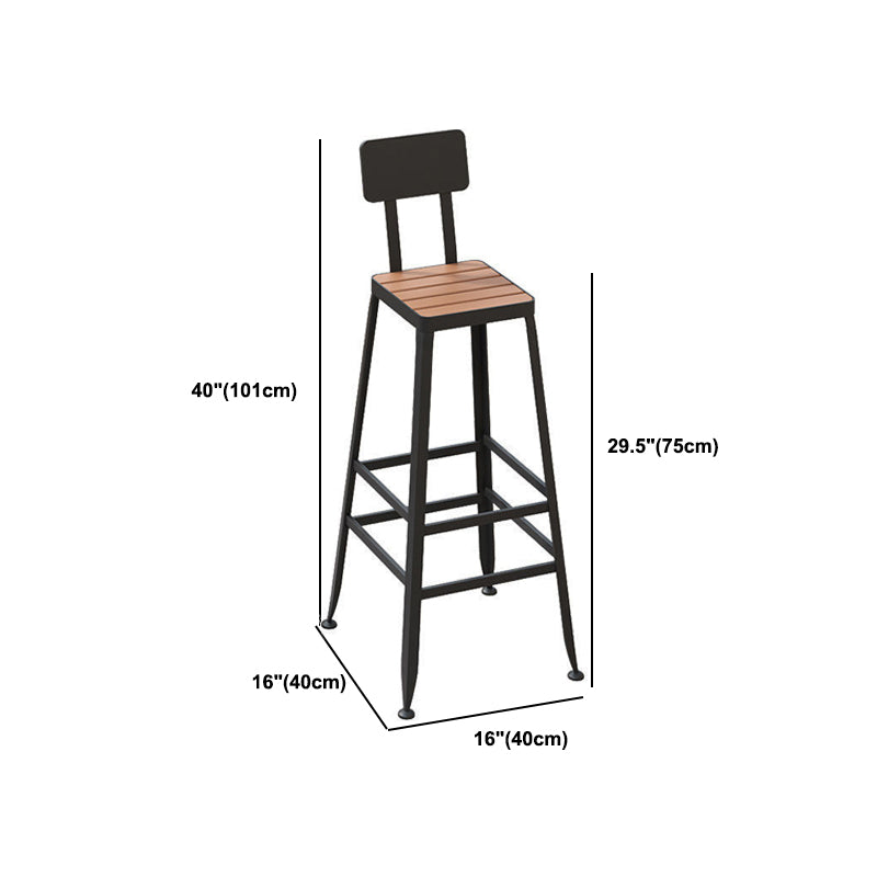 Industrial Rectangle Bar Table Set 1/4/5 Pieces Wood Counter Table