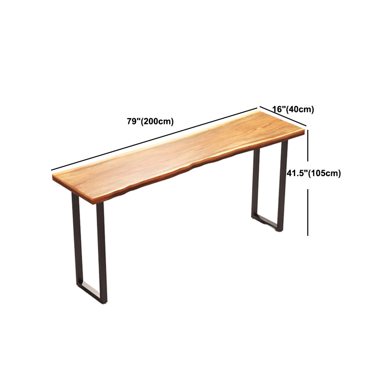 Industrial 1/2/4/7 Pieces Counter Height Set Solid Wood Top Indoor Bar Pub Table Set