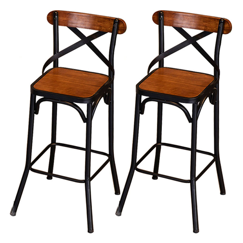 Industrial 1/2 Pieces Round Bar Table Set Solid Wood Bar Table Set for Home Use