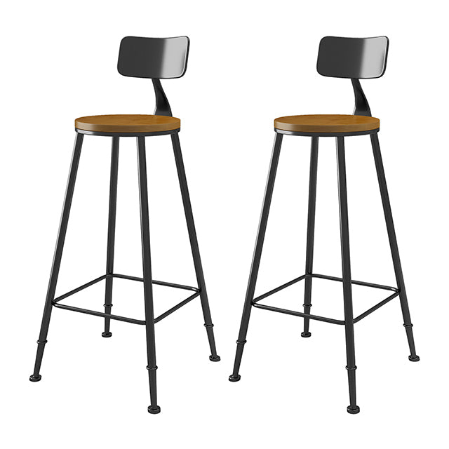 1/2/9 Pieces Industrial Pub Table Set Rectangle Bar Table and Armless Bar Stools