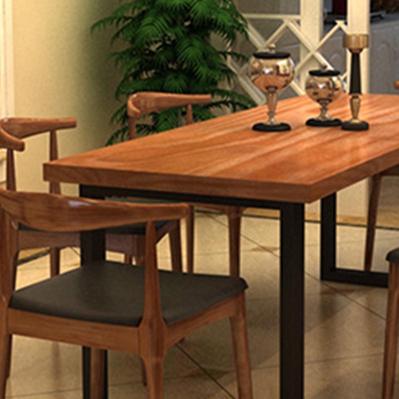Industrial 1/2/7 Pieces Dining Set Wood Dining Furniture for Shop