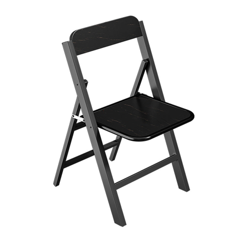 Black Rectangle Dining Set 1/2/3/4/5/7 Pcs Folding Dining Table Set with Chairs