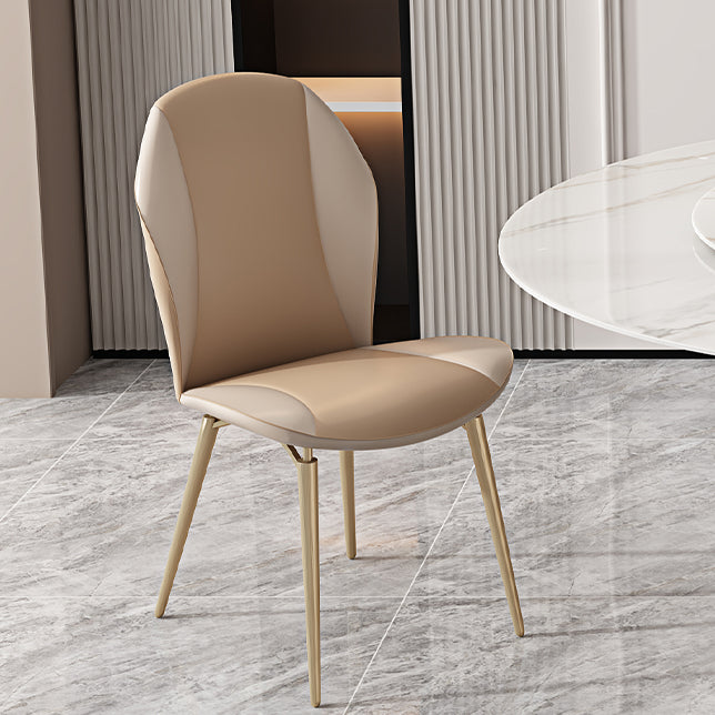 Nordic Glam Style Sintered Stone Round Table Set 1/3/5/6/7 Pieces Dining Set