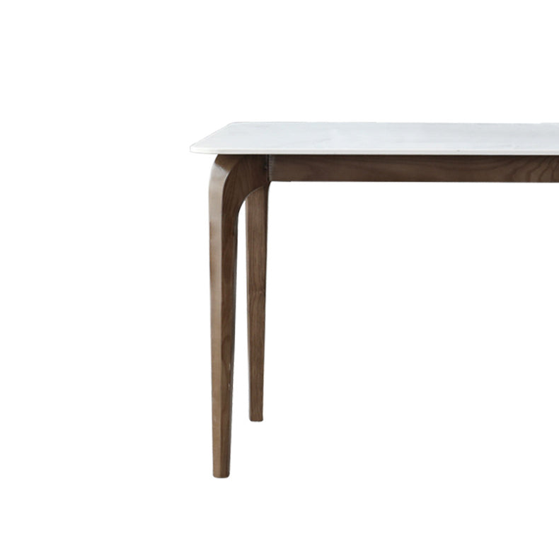 Contemporary Sintered Stone Rectangle Table Set 1/4/5 Pieces Dining Set