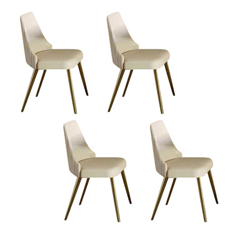 Nordic Glam Style Sintered Stone Rectangle Table Set 1/4/5/7 Pieces Set