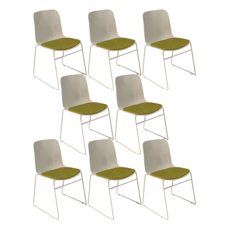 Contemporary Office Chair No Distressing Armless Conference Chair