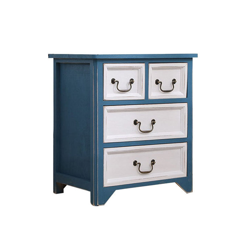 Traditional Solid Wood Lingerie Chest Vertical Storage Chest with Drawers ,19.5" L X 14" W