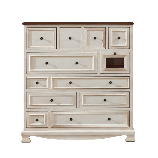 Artificial Wood Storage Chest Vintage Storage Chest Dresser with Drawers