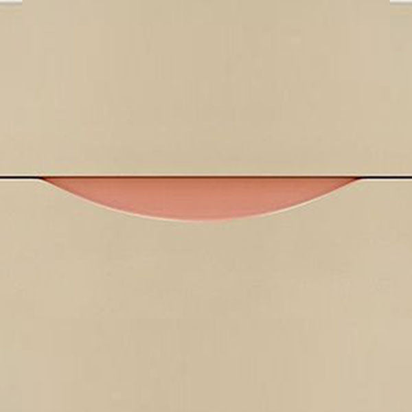 16" W White Wooden Storage Chest Modern Storage Chest Dresser with Drawers