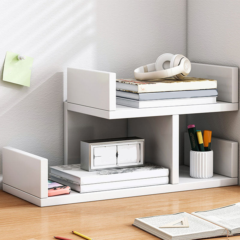 Geometry Artificial Wood Bookshelf Modern Open Storage Bookcase