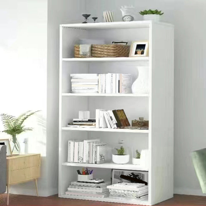 Scandinavian Artificial Wood Bookcase 9" Wide Home Standard Bookshelf