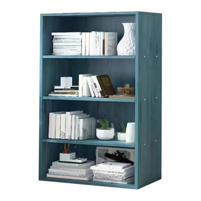 Scandinavian Artificial Wood Bookcase 9" Wide Home Standard Bookshelf