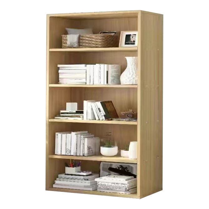 Scandinavian Artificial Wood Bookcase 9" Wide Home Standard Bookshelf