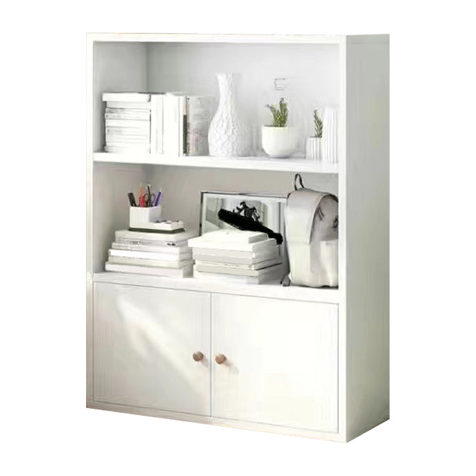 Scandinavian Artificial Wood Bookcase 9" Wide Home Standard Bookshelf