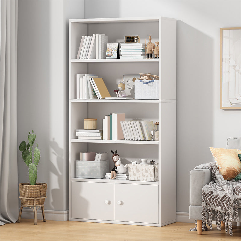Scandinavian Artificial Wood Bookcase 9" Wide Home Standard Bookshelf