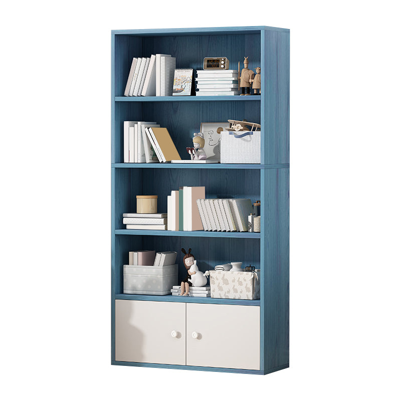 Scandinavian Artificial Wood Bookcase 9" Wide Home Standard Bookshelf