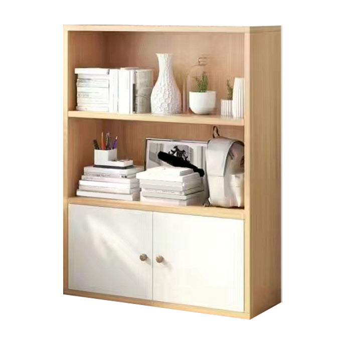 Scandinavian Artificial Wood Bookcase 9" Wide Home Standard Bookshelf