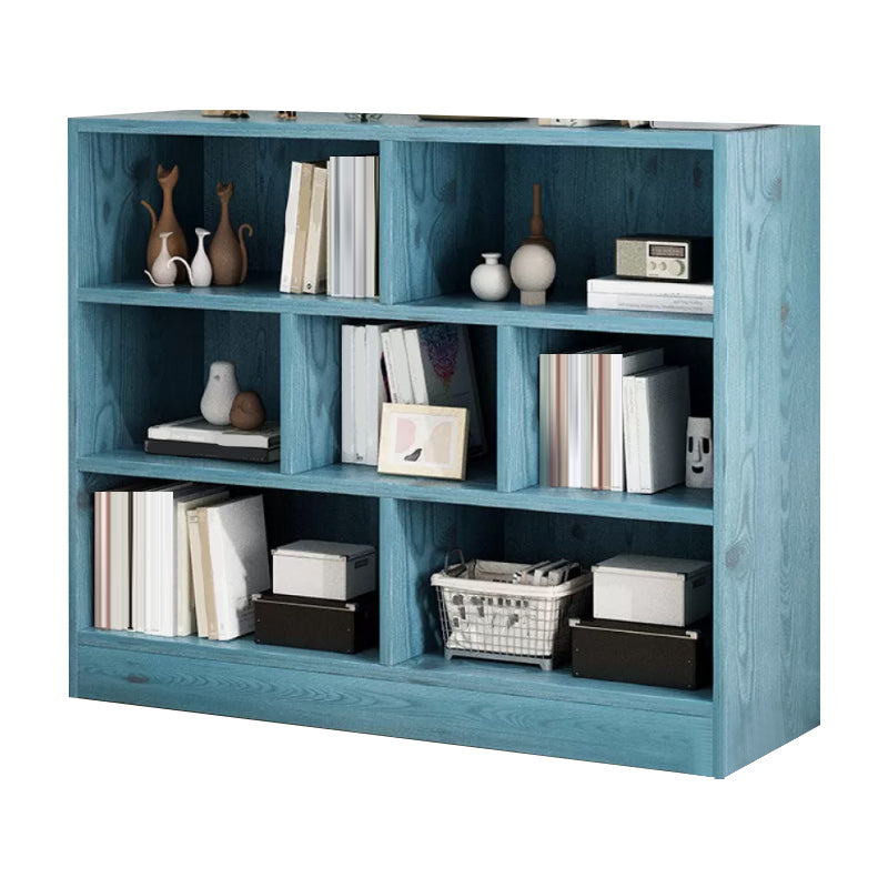 39.4" H X 9.1"W Engineered Wood Bookcase Modern Closed Back Standard Book Shelf