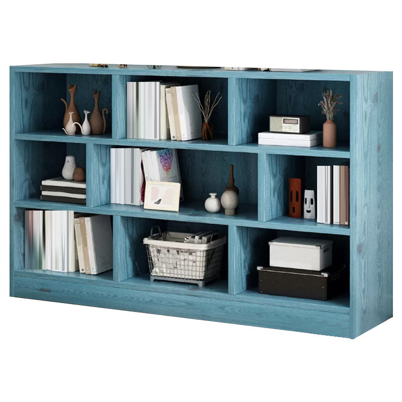 39.4" H X 9.1"W Engineered Wood Bookcase Modern Closed Back Standard Book Shelf