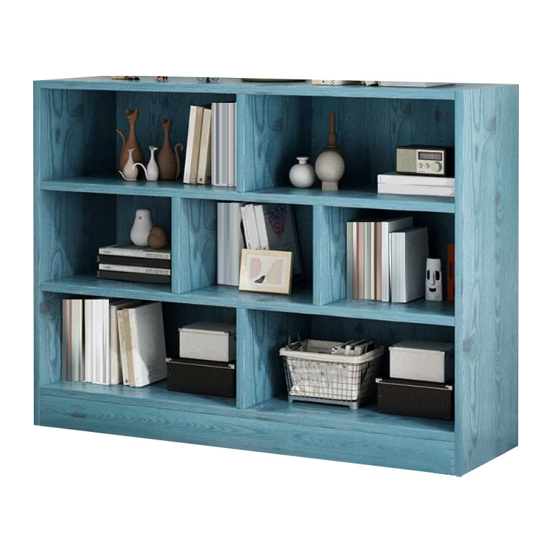 39.4" H X 9.1"W Engineered Wood Bookcase Modern Closed Back Standard Book Shelf